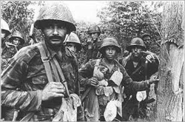 February 1895 the Cuban war started