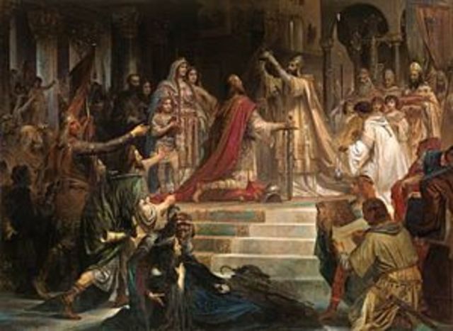 The Coronation of Charlemagne