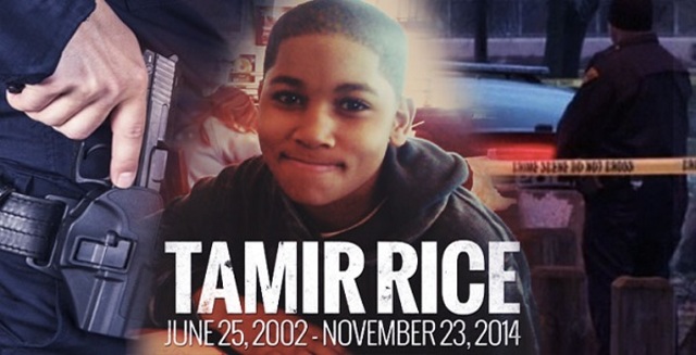 Tamir Rice shot by a police officer after carrying a toy gun in Ohio