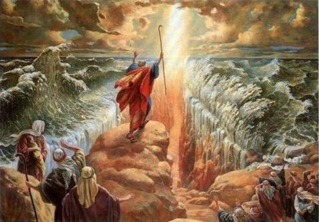 Israelites Led Out Of Egypt By Moses