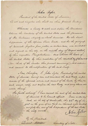 Webster-Ashburton Treaty (1842)