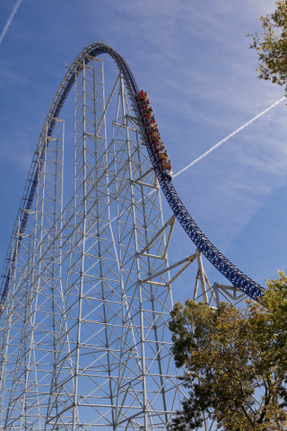 The Millennium Force opens at Cedar Point.