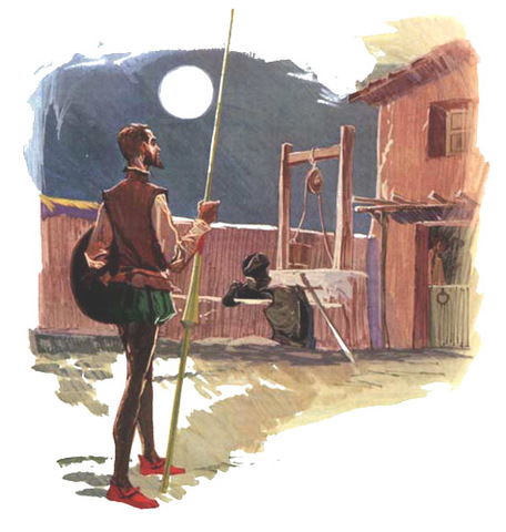 Don Quijote vuelve a la aldea