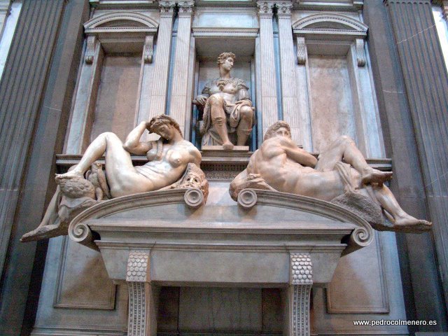 Tumba de Lorenzo II de Médici, Crepúsculo y Aurora