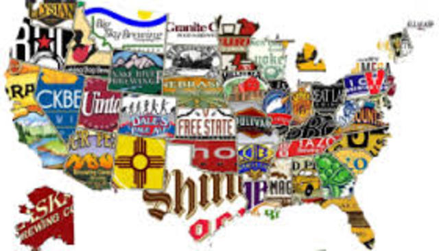 The arrival of the United States