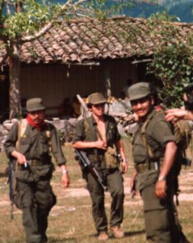 Combates en el norte de Morazán