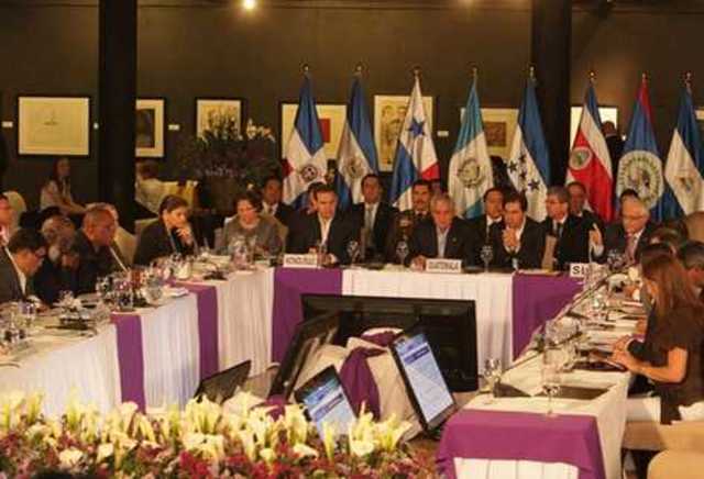 Reunión de presidentes Centroamericanos