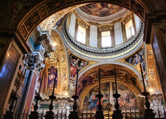 CAPILLA SFORZA EN LA BASÍLICA DE SANTA MARÍA LA MAYOR