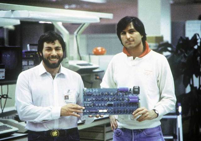 Steve Jobs Meets Steve Wozniak