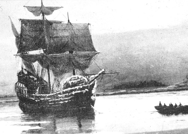 Mayflower Compact Signed