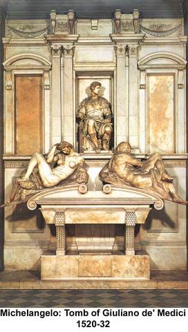 Tumba de Julián II de Médici - Noche y Dia