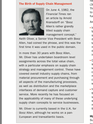 Se usa el concepto por primera vez