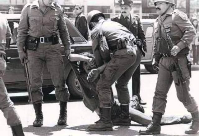 Último golpe de estado de los militares.