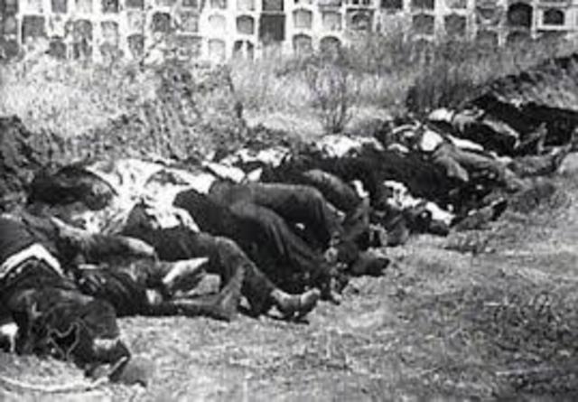 Masacres por parte de la guardia