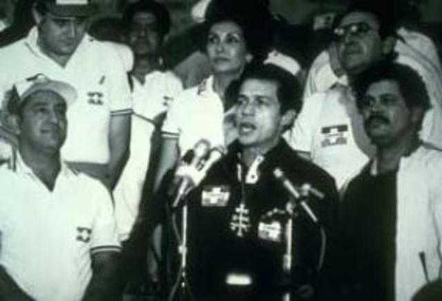 Arresto de Roberto D'Aubuisson