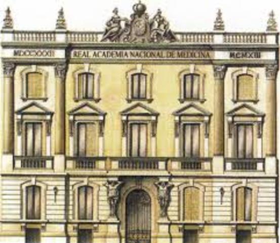 SE CREA LA ACADEMIA REAL DE MEDICINA ARGENTINA 1820