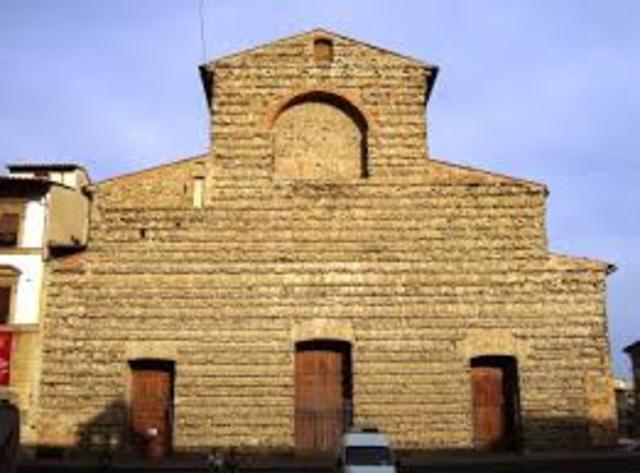 fachada de la basílica de san Lorenzo
