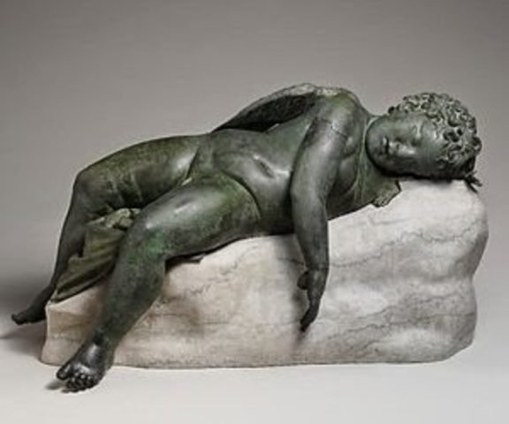 Cupido durmiendo