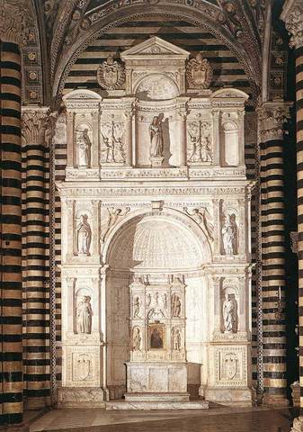 Figuras del Altar Piccolomini