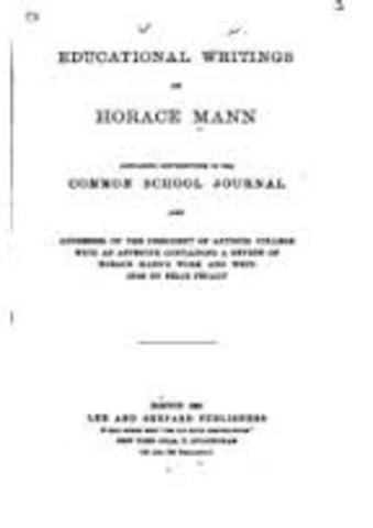 In 1838 he started and edited a biweekly journal ‘The Common School Journal’ which focussed on public schools and their issues.