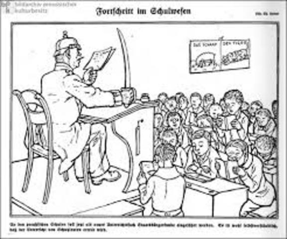 Since he had a huge fascination for German education system like many other American educators, he went to Germany in 1843 to see how the education system worked.