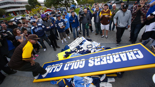 Chargers leave S.D for L.A