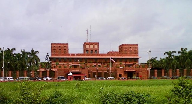 2nd time embassy facing.