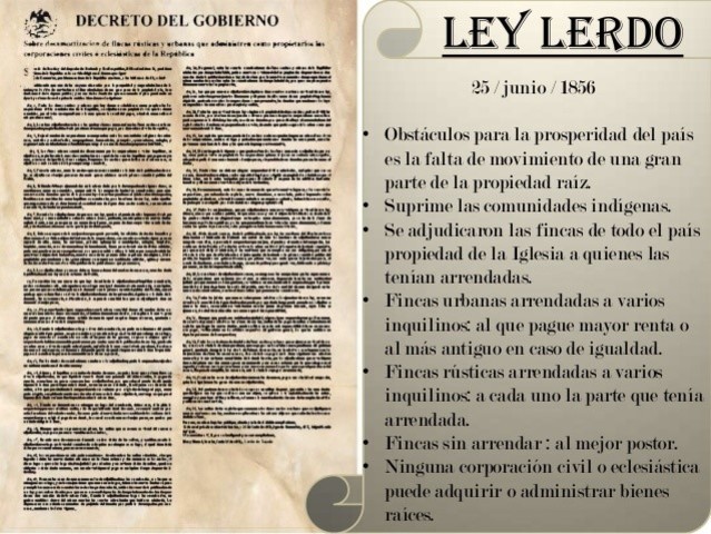 La Ley Lerdo