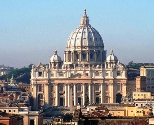 La Cúpula de san Pedro del Vaticano