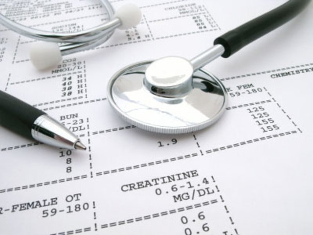 We went to get a medical test.