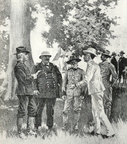 Spanish surrender at Santiago