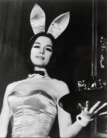 Works undercover as a "Bunny" at the Playboy Club in New York and then writes an exposé about the poor pay and working conditions.