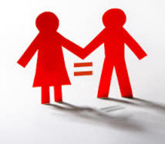 Organizes the National Women's conference in Houston. The conference is the first to be backed by the US government, and its purpose was not lawmaking but proposing recommendations for widespread gender equality.