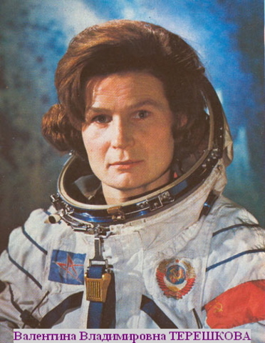 First woman in space
