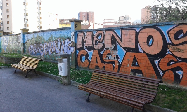 Mural de protesta de Pozokoetxe