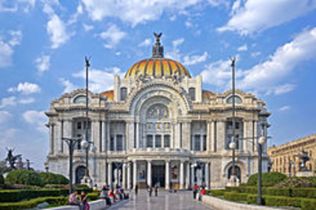 Inaguracion del Palacio de Bella Artes