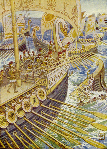 The Battle of salamis