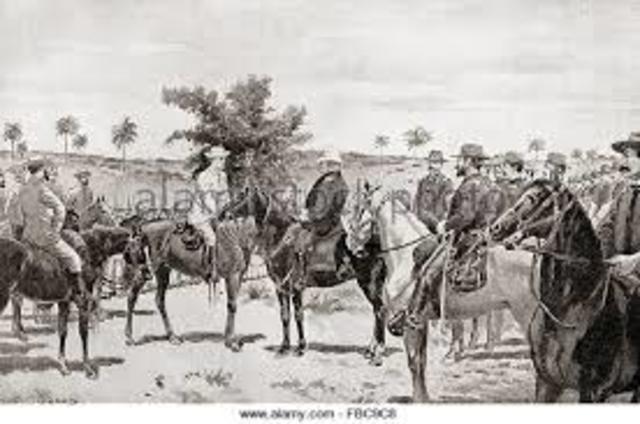 The Spanish surrender at Santiago