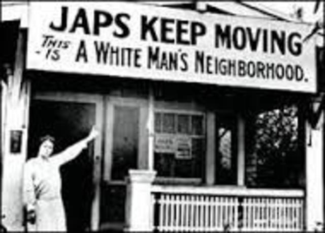 The internment of Japanese Americans
