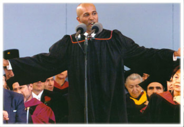 Mawi graduates from Harvard University.