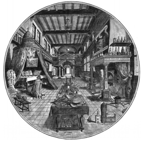 Laboratorio del alquimista Henrich Khunrath Hannover