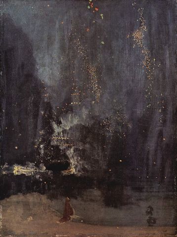 1874 Nocturne in Black and Gold: The Falling Rocket