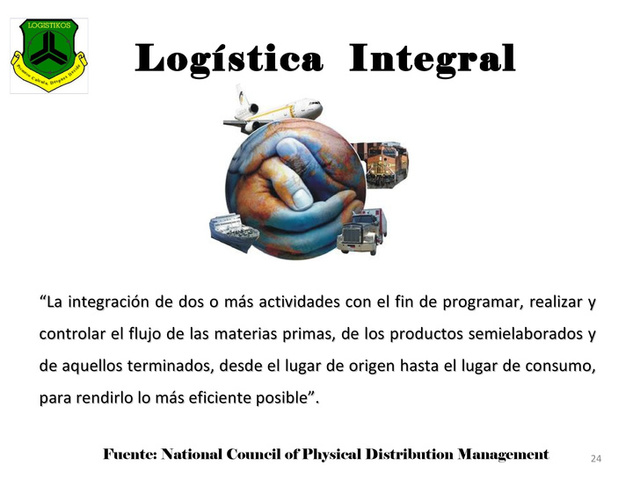 Principios de la logistica integral y las primeras de flujo