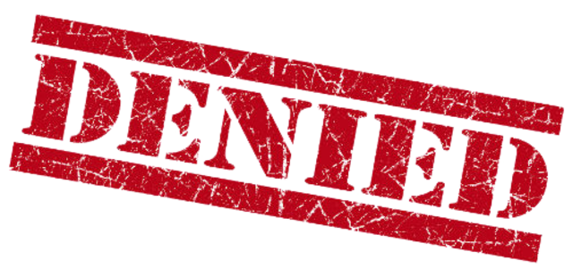 Denied after 4 months