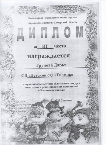 Новогодняя сказка