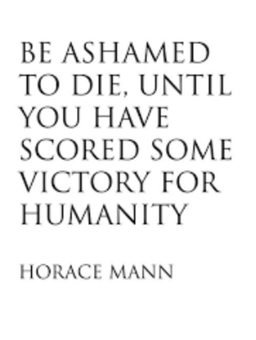 Horace Mann's death