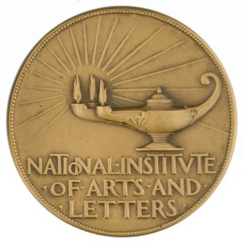 Inducted into the National Institute of Arts and Letters