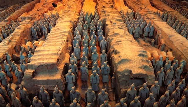 China- Shi Huangdi's tomb (pg.174)