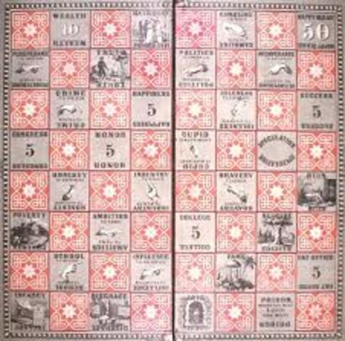 Game board was invented by Milton Bradley