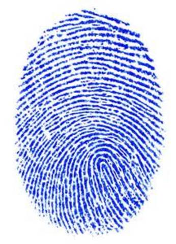 First fingerprints used for investigation